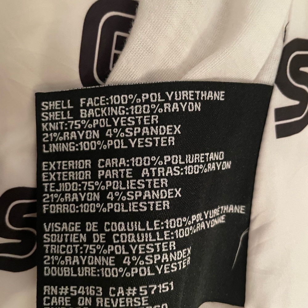 Guess faux leather jacket like new